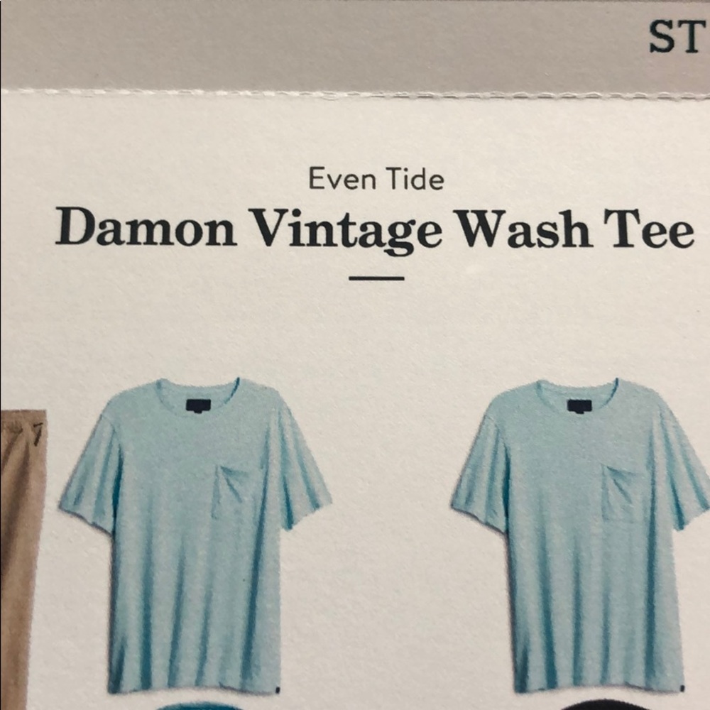 Even tide Damon vintage was tee NWT